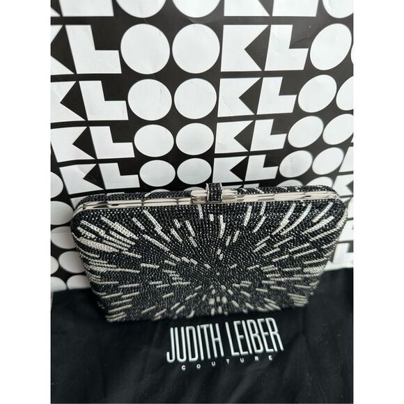 JUDITH LEIBER Slim Slide Hyperdrive Clutch Bag - Picture 7 of 16